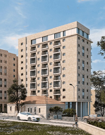 הדמייה של פרויקט מרים החשמונאית