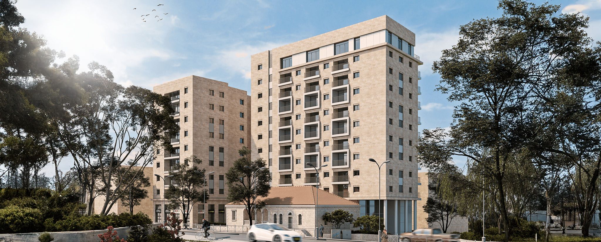 הדמייה של פרויקט מרים החשמונאית